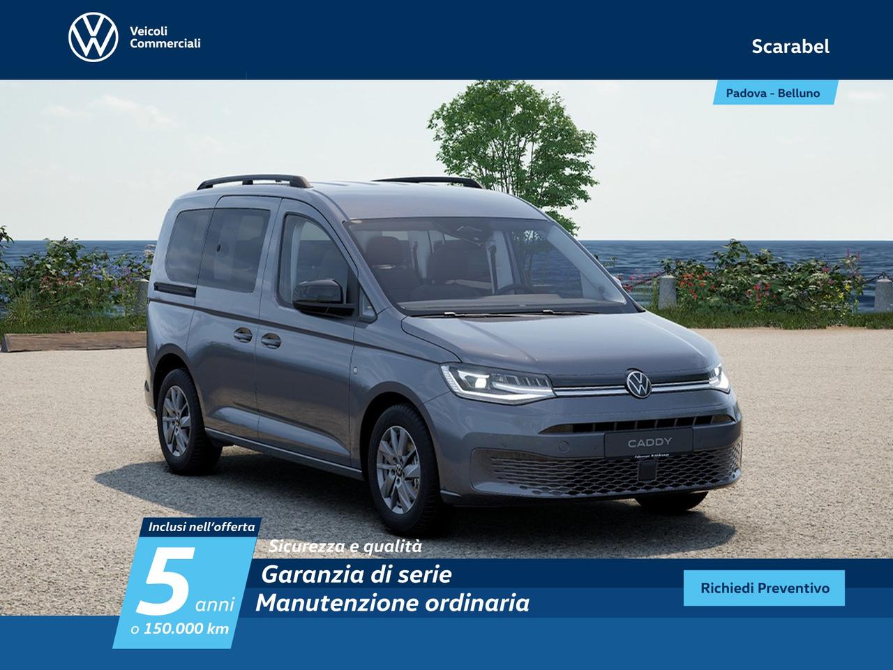 Volkswagen Caddy m1 2.0 tdi 122cv 4motion life my24