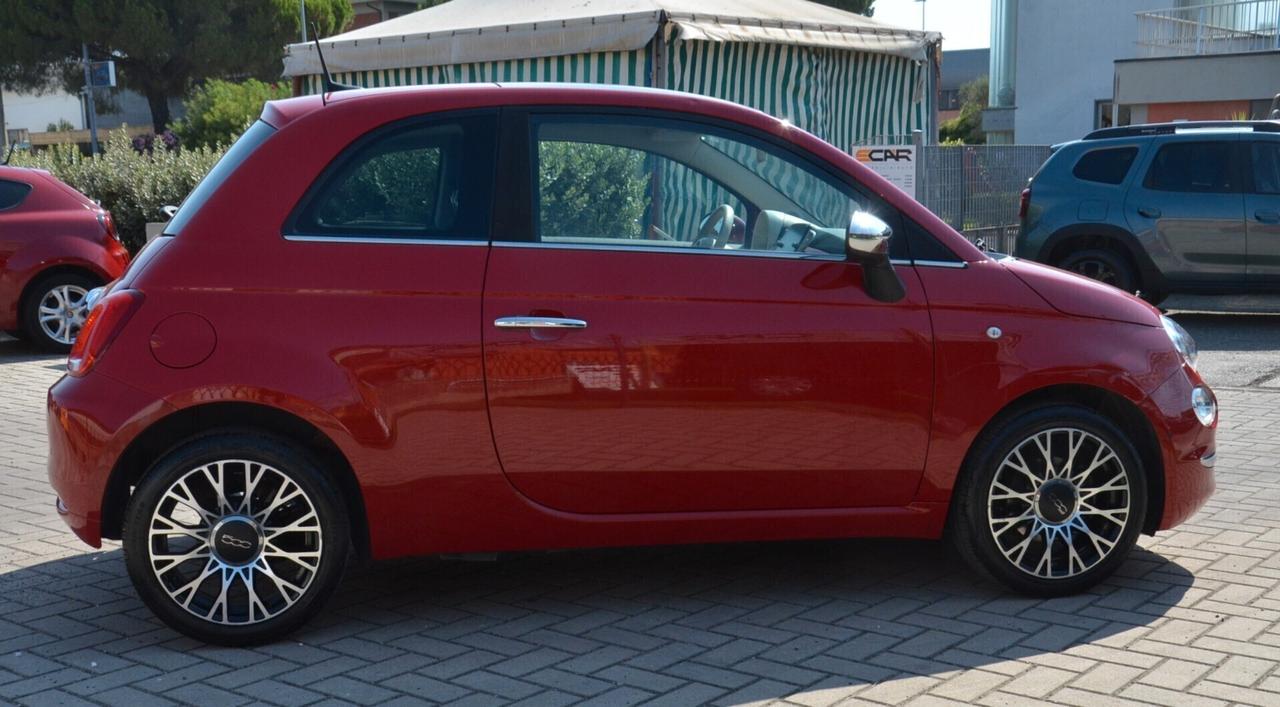 Fiat 500 1.0 Hybrid Red