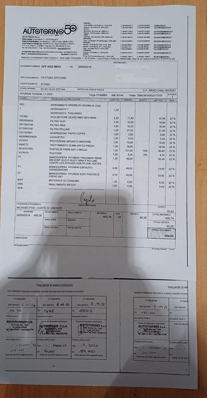 Hyundai Tucson 1.7 CRDi DCT AUTOMATICO XPossible 2WD - GARANZIA