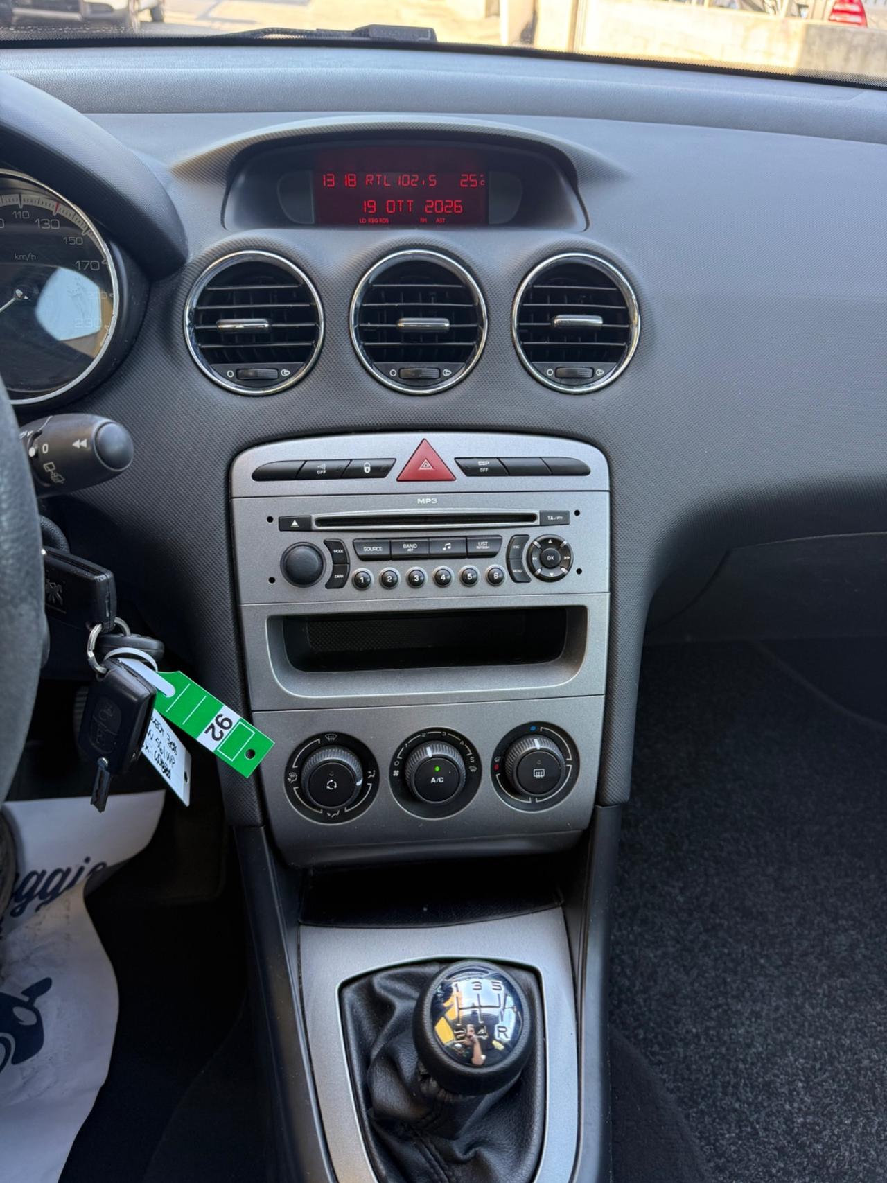 Peugeot 308 1.6 HDi 90CV 5p. Tecno
