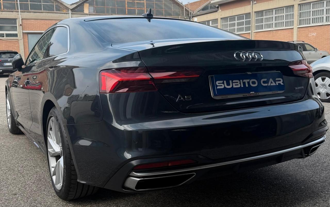 Audi A5 40 TDI quattro S tronic FARI MATRIX CAMERA 360 INTERNI PELLE E ALCANTARA