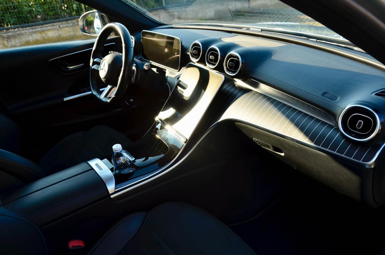 MERCEDES-BENZ C220d MHEV MILD HYBRID PREMIUM AMG LINE 197cv AUTO, UFF ITALIANA, SERVICE MERCEDES, HI-FI PREMIUM, FARI HIGH BEAM, RETROCAMERA, PERMUTE