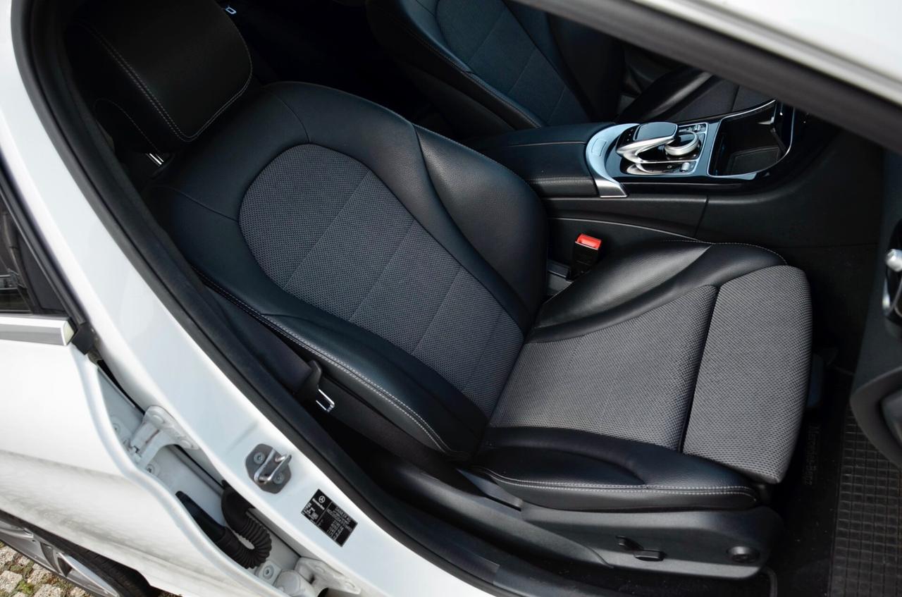 MERCEDES-BENZ C220d SW PREMIUM 170cv AUTO, UFF ITALIANA, EURO 6B, FULL LED, NAVI, PELLE, PERMUTE