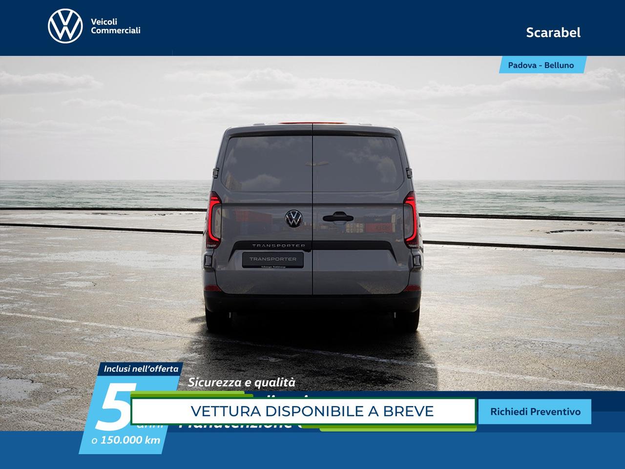 Volkswagen T7 Transporter t7 32 kombi n1 2.0 tdi 150cv l2 auto
