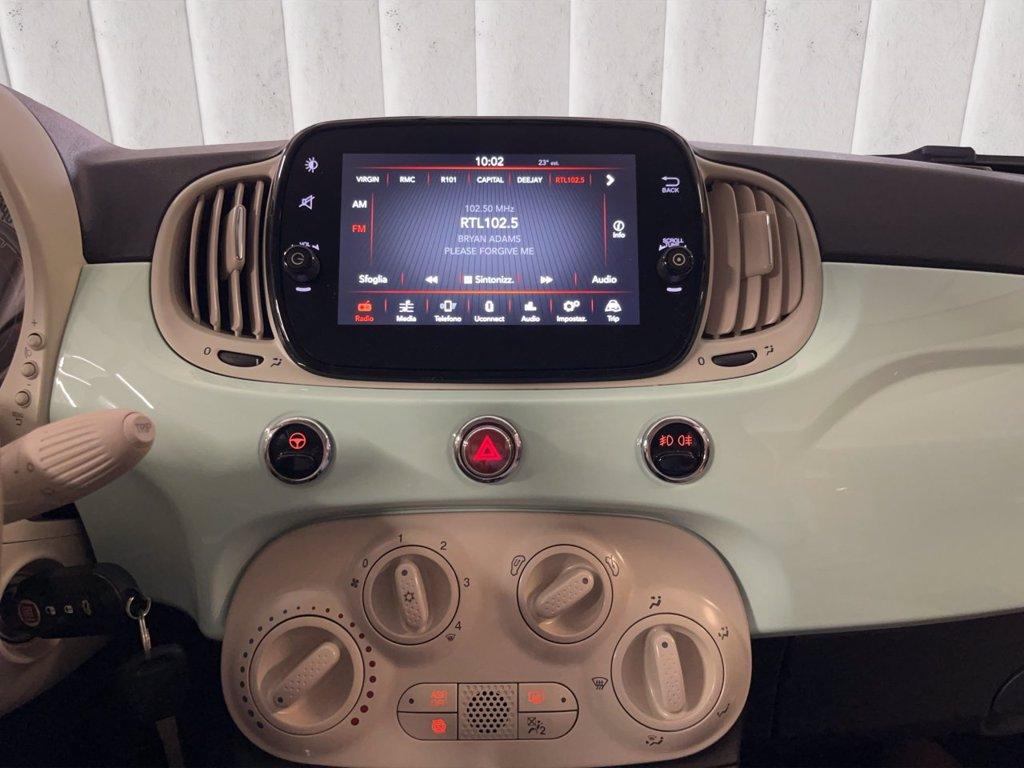 FIAT 500 1.2 Mirror 69cv my18 del 2018