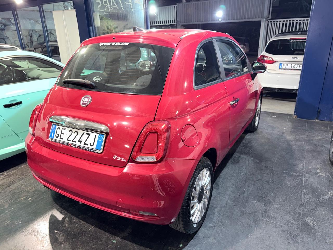 Fiat 500 1.0 Hybrid Red