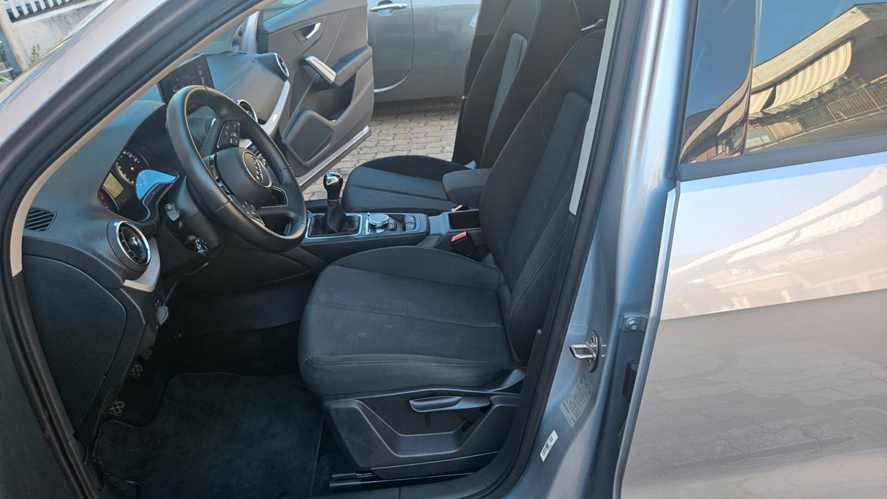 Audi Q2 30 1.0 tfsi 110cv C.MANUALE-NAVY-CAMERA-SED.RISC.