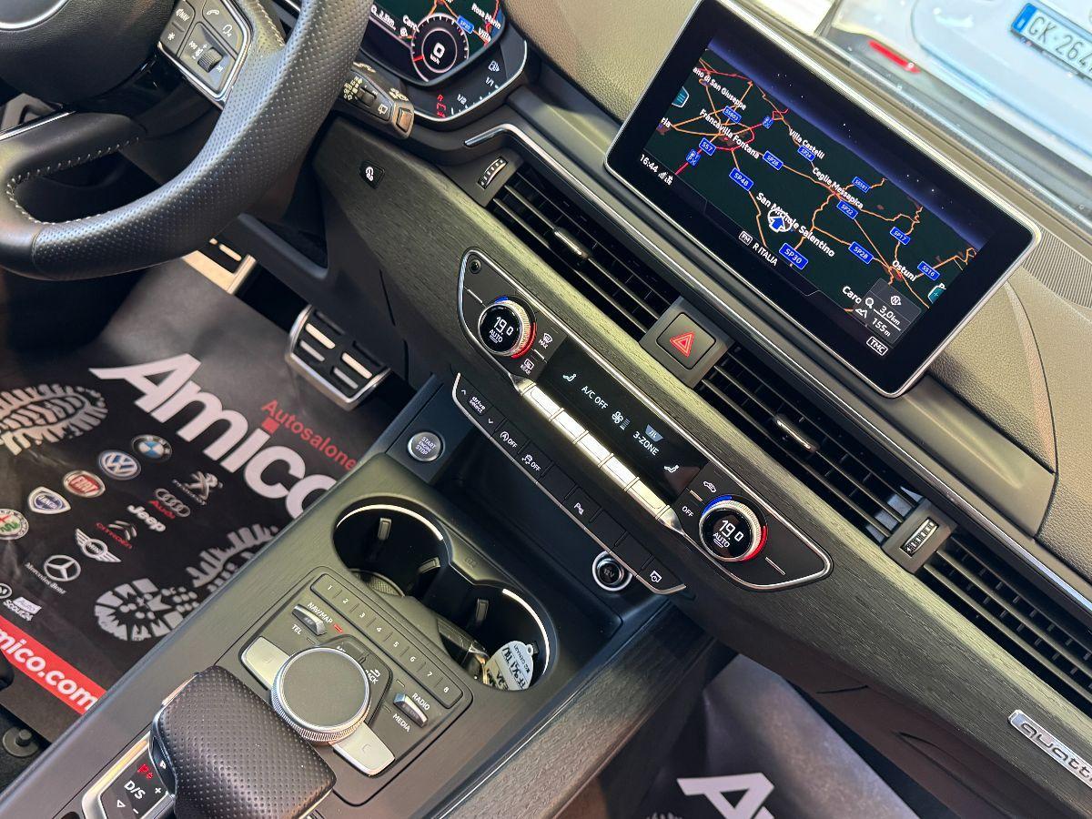 AUDI A4 Avant 2.0 TDI 190CV quattro S-LINE Pelle Cokpit Matrix