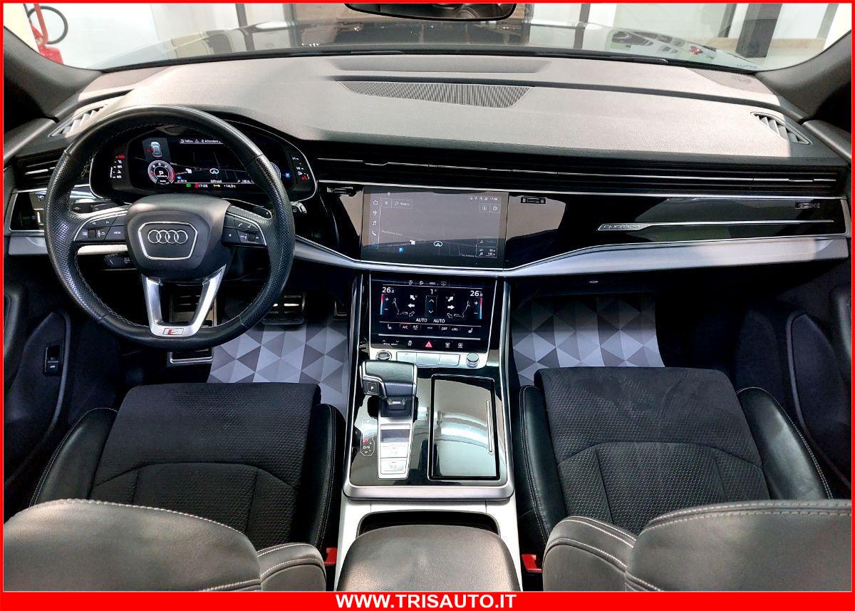 AUDI Q8 50 3.0 TDI Hybrid S-Line Identity Black IVATA (TETTO PANORAMICO APRIBILE)