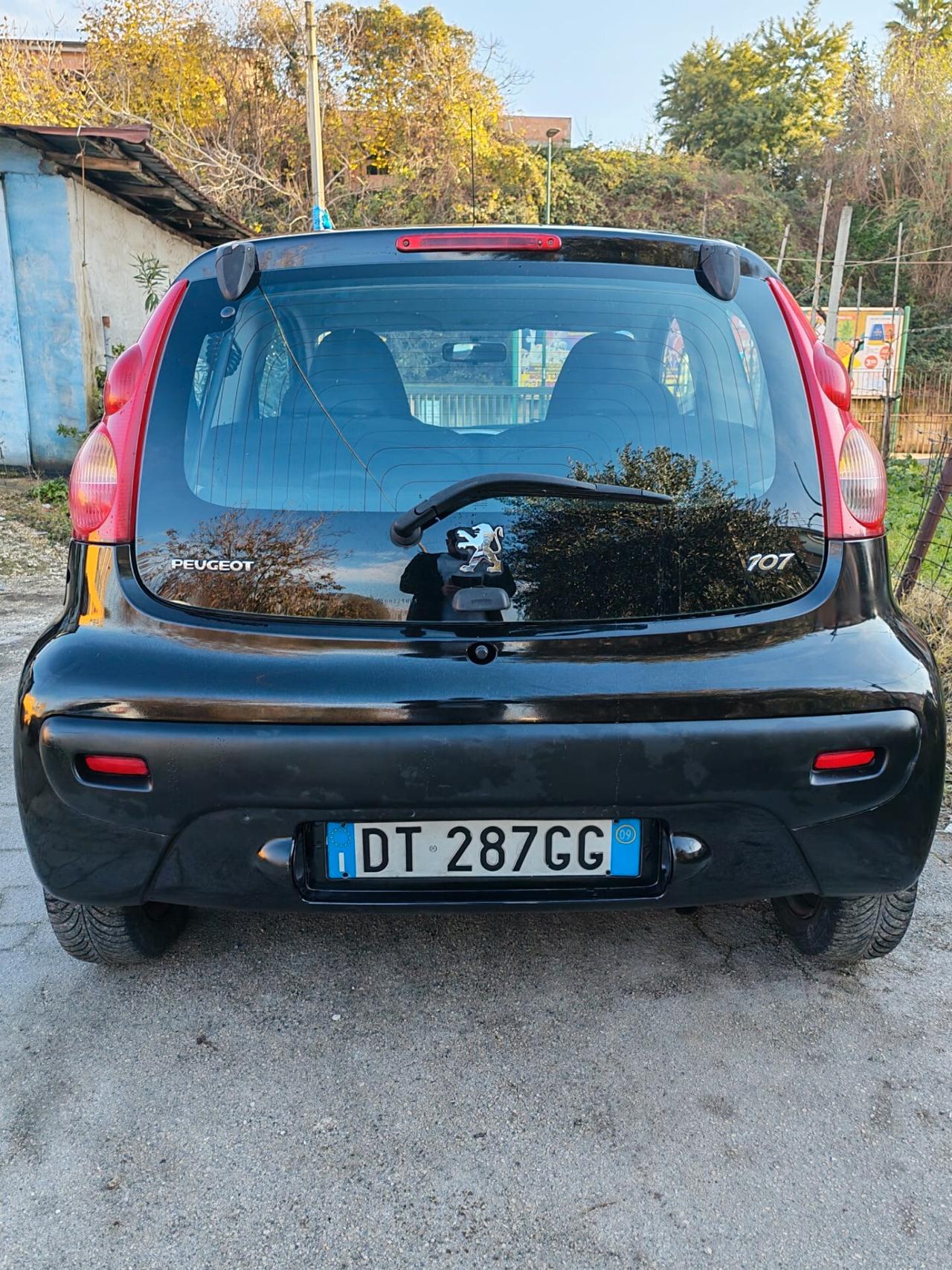 Peugeot 107 restyling del 2009