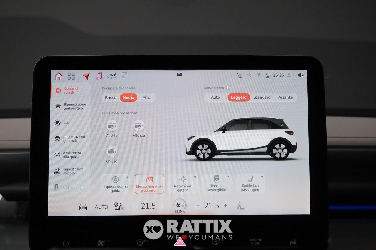 smart smart #1 motore elettrico 7,4kW Pro+ & tetto panoramico