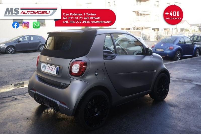 smart fortwo smart fortwo 90 0.9 T twinamic cabrio BRABUS Style 66KW ANNO 2019