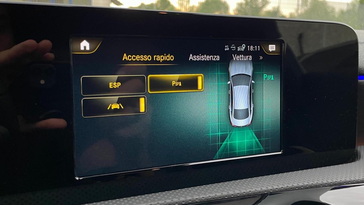 Mercedes CLA 200 d Automatic led Pacchetto luci