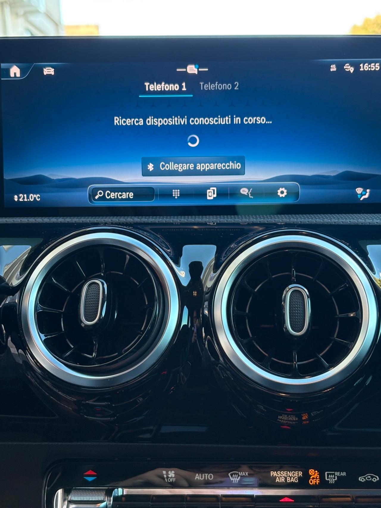 Mercedes-benz A 180 d Premium auto AMG con NAVI,TELECAMERA,VIRTUAL COCKPIT,APPLE CARPLAY,FULL LED,VETRI OSCURATI,TESSUTO
