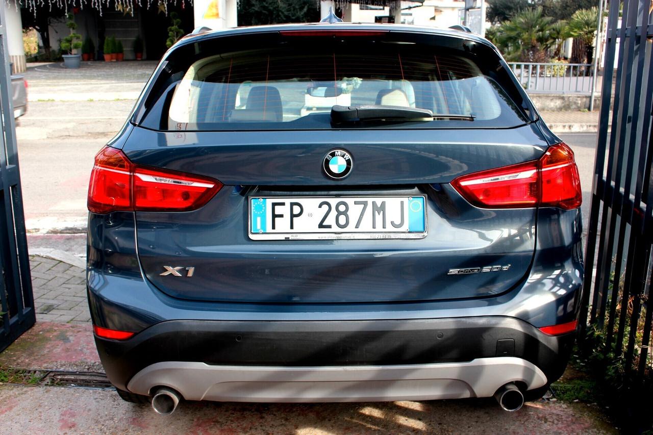 BMW X1 20d AUTOMATICO UNIPRO CRONO TAGLIANDI FULL LED TEC