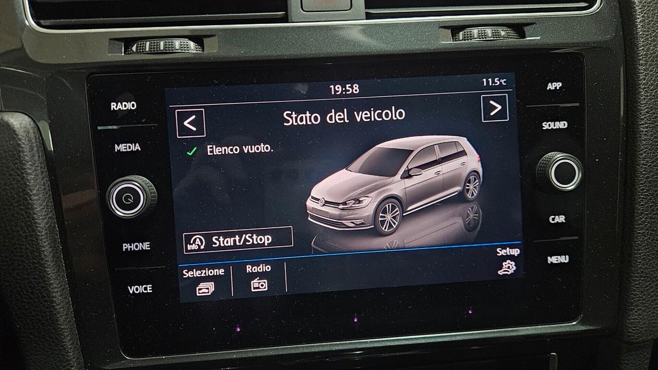 Volkswagen Golf 1.6 TDI 115 CV 5p. Executive BlueMotion Technology