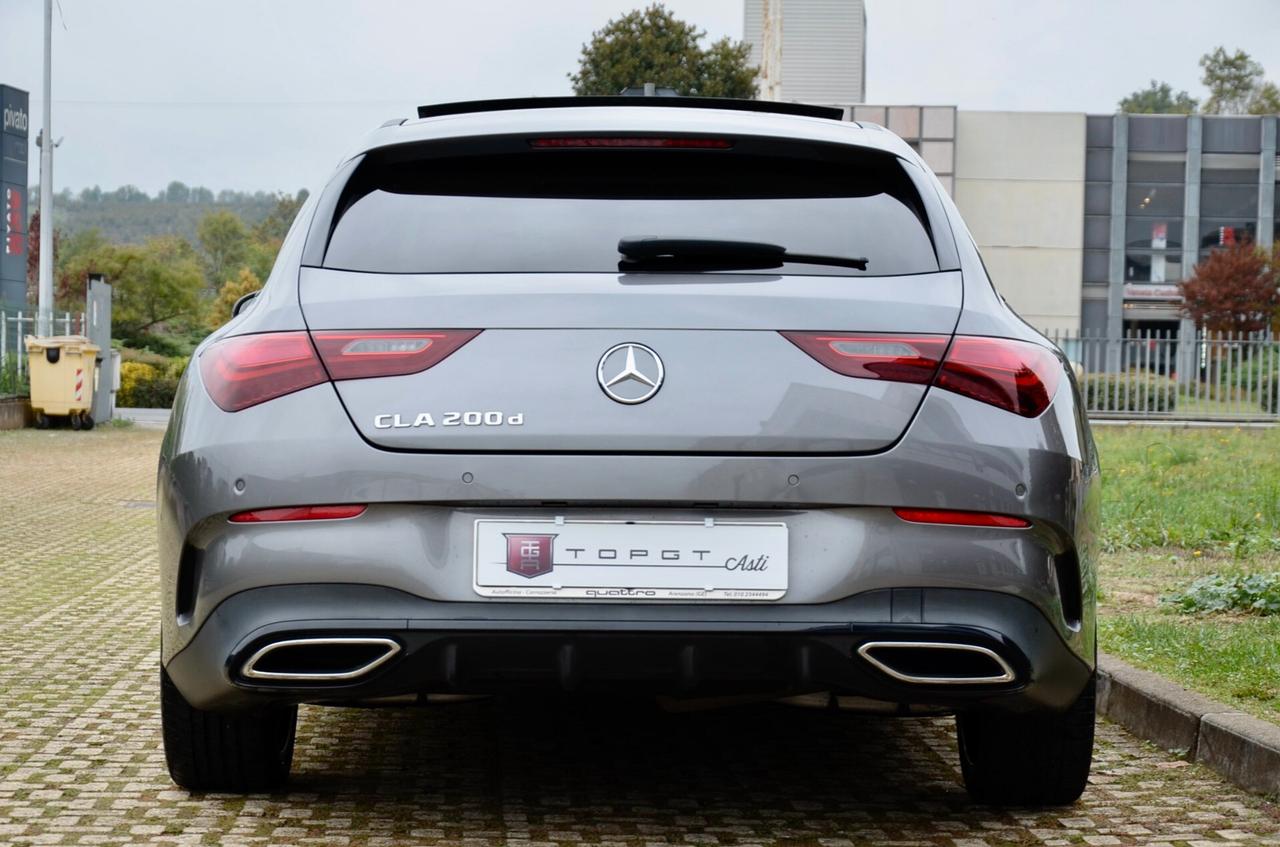 MERCEDES-BENZ CLA 200 SHOOTING BRAKE 200d AMG LINE PREMIUM 150cv AUTO, UNICOPROPRIETARIO, UFF ITALIANA, EURO 6D, FACE LIFT, SERVICE MERCEDES, TETTO, HI-FI PREMIUM, PERMUTE