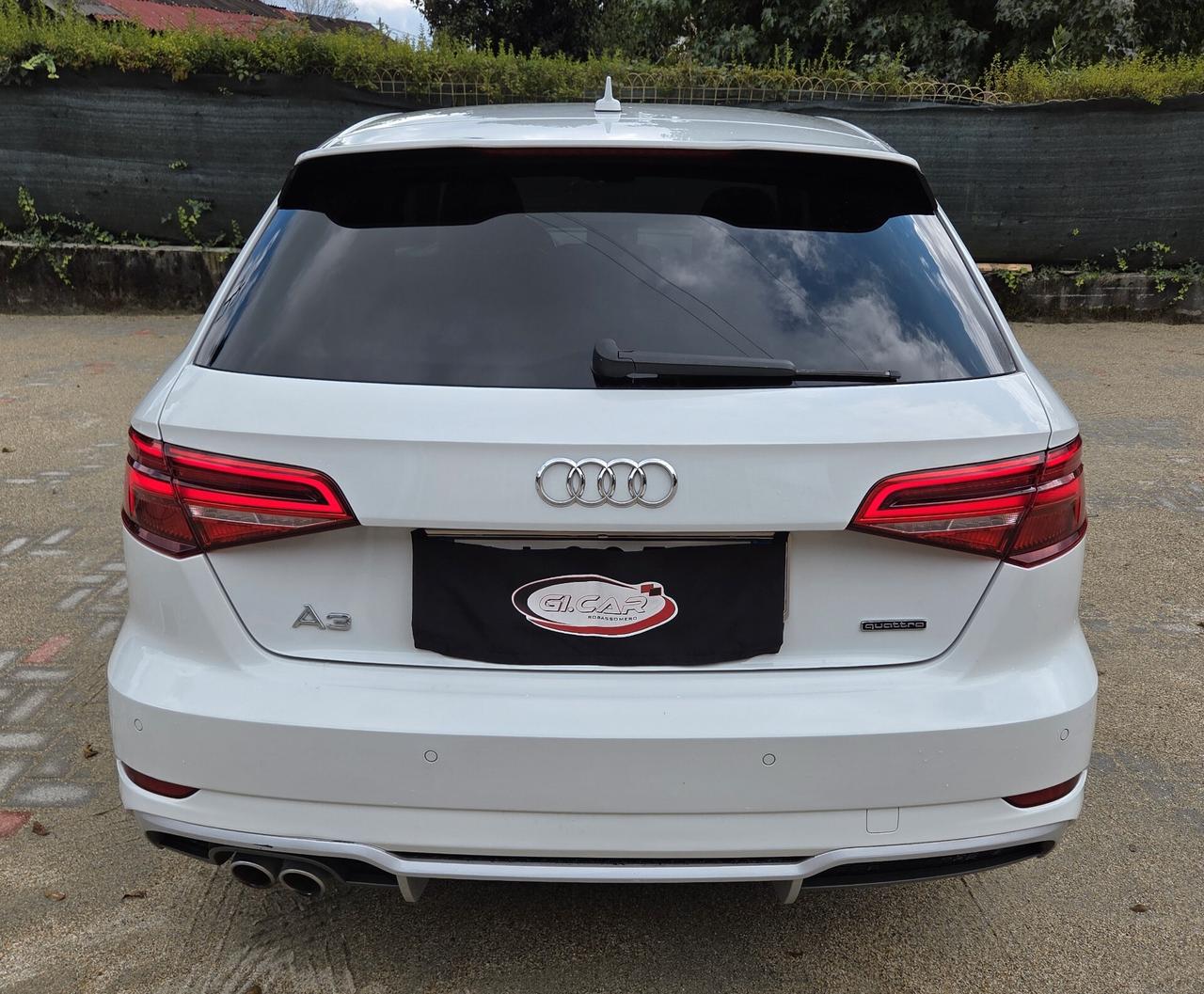 Audi A3 SPB 2.0 TDI 184 CV quattro S tronic Sport