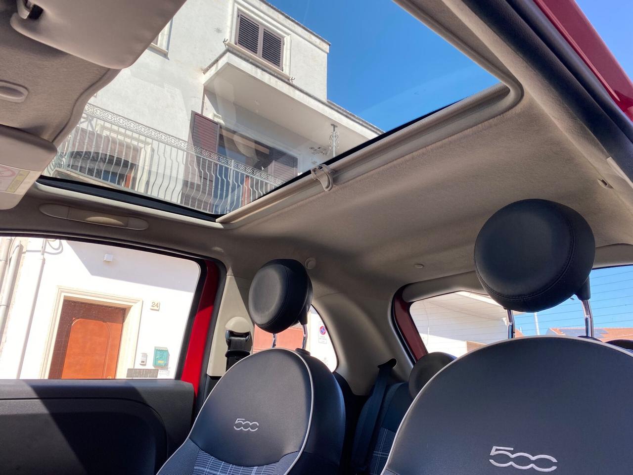 FIAT 500 LOUNGE 1.3 MJT 95CV CARPLAY TETTO 2016