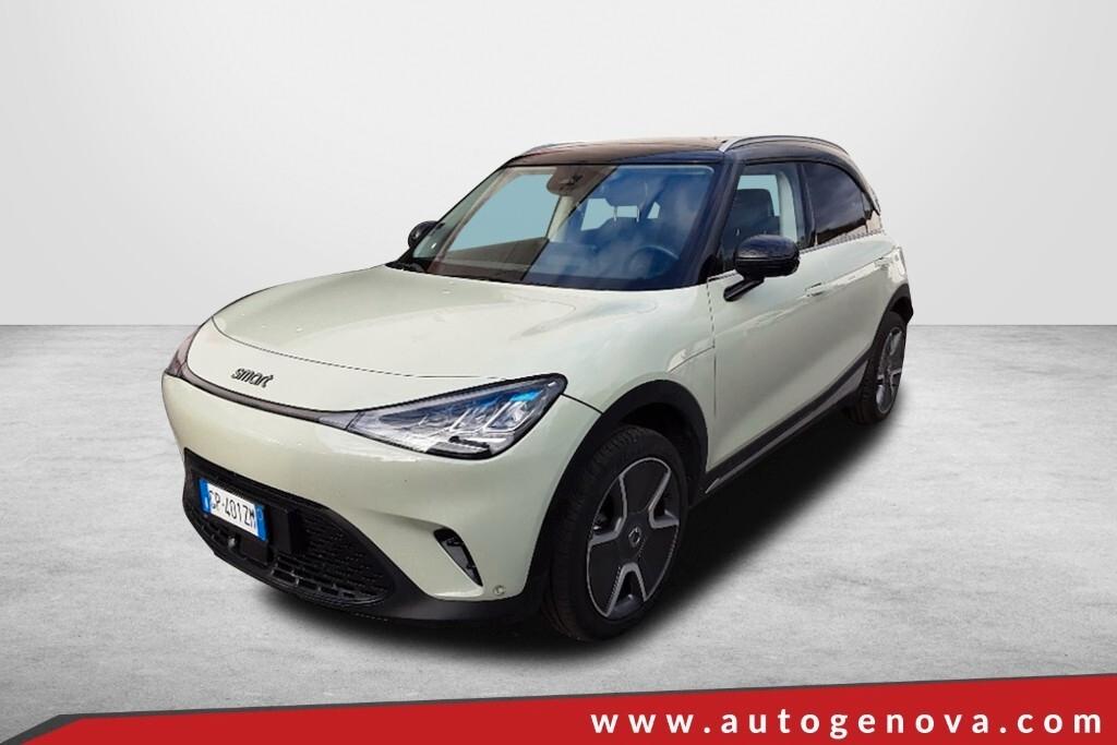 SMART #1 272CV AUTOMATIC PRO+ ( FARI LED - PELLE - AMBIENT LIGHTS - CRUISE - NAVI - MIRROR - PDC - TELECAMERA 360 - CERCHI 19 - TETTO BICOLORE )