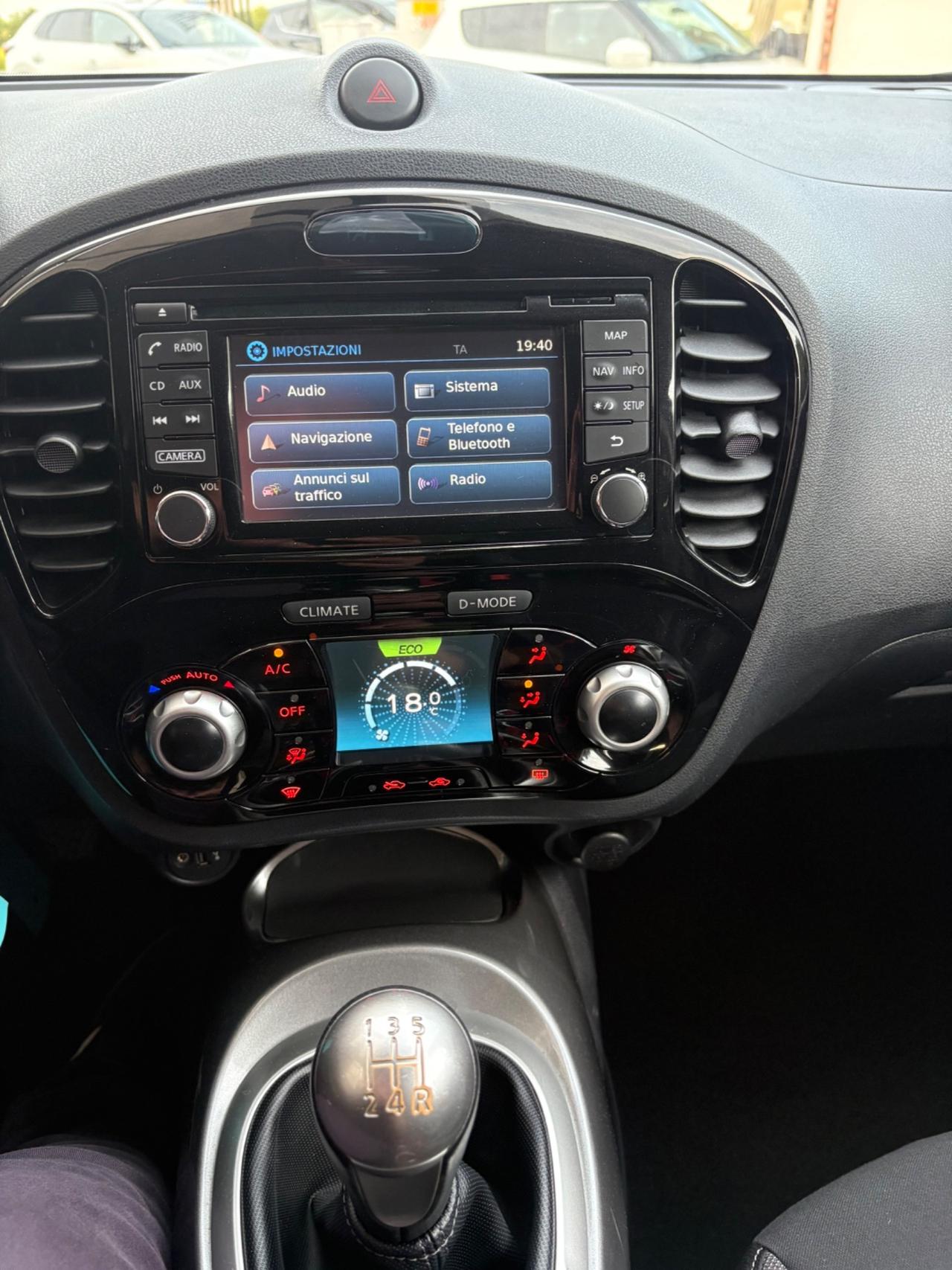 Nissan Juke anno 2019/.1.6 benzina/ GPL km 73 mila