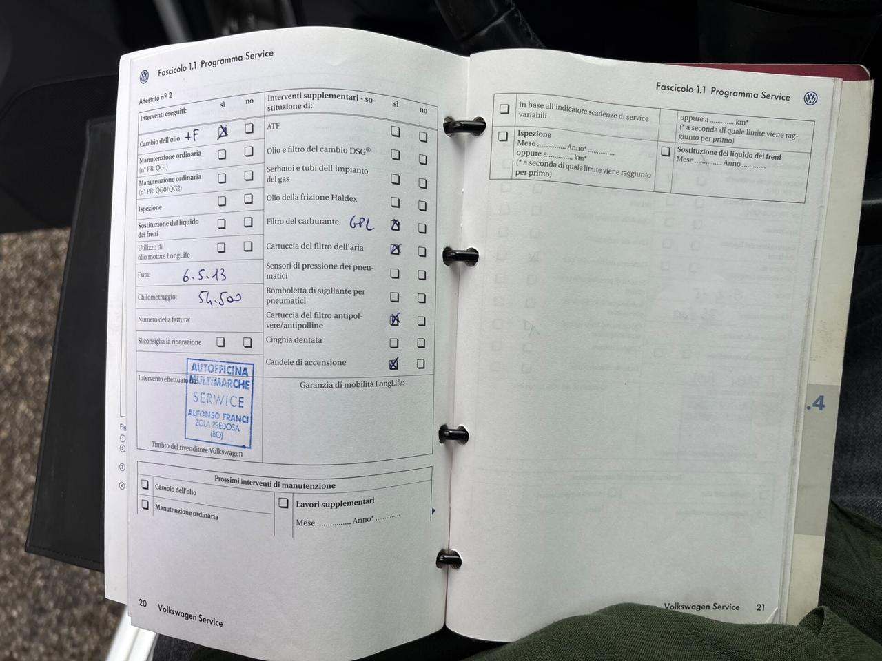 Volkswagen Touran 1.6 Bifuel GPL