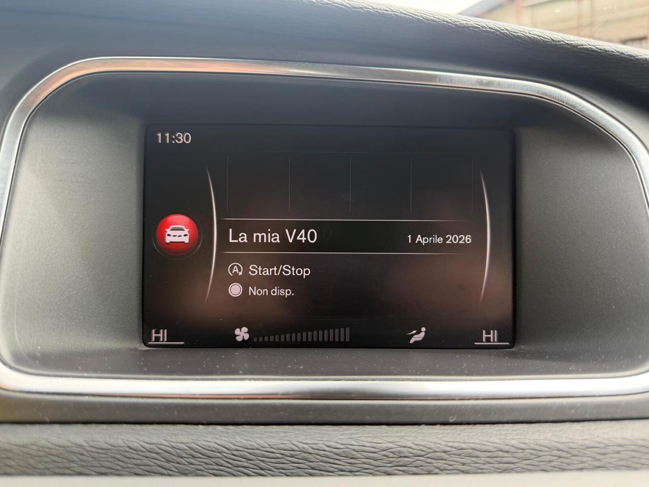 Volvo V40 D2 DISPLAY/NAVI