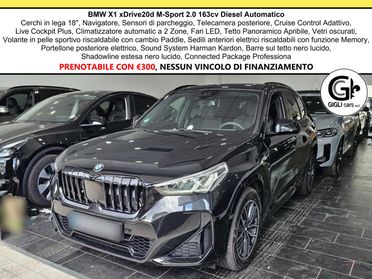 BMW X1 20d xDrive MSport Tetto Navi C.18" Cam M-Sport Nav