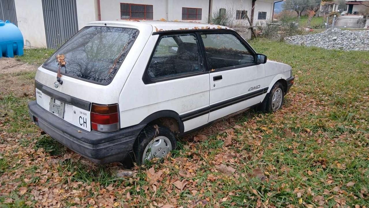 Subaru Justy J12i cat 3 porte 4WD
