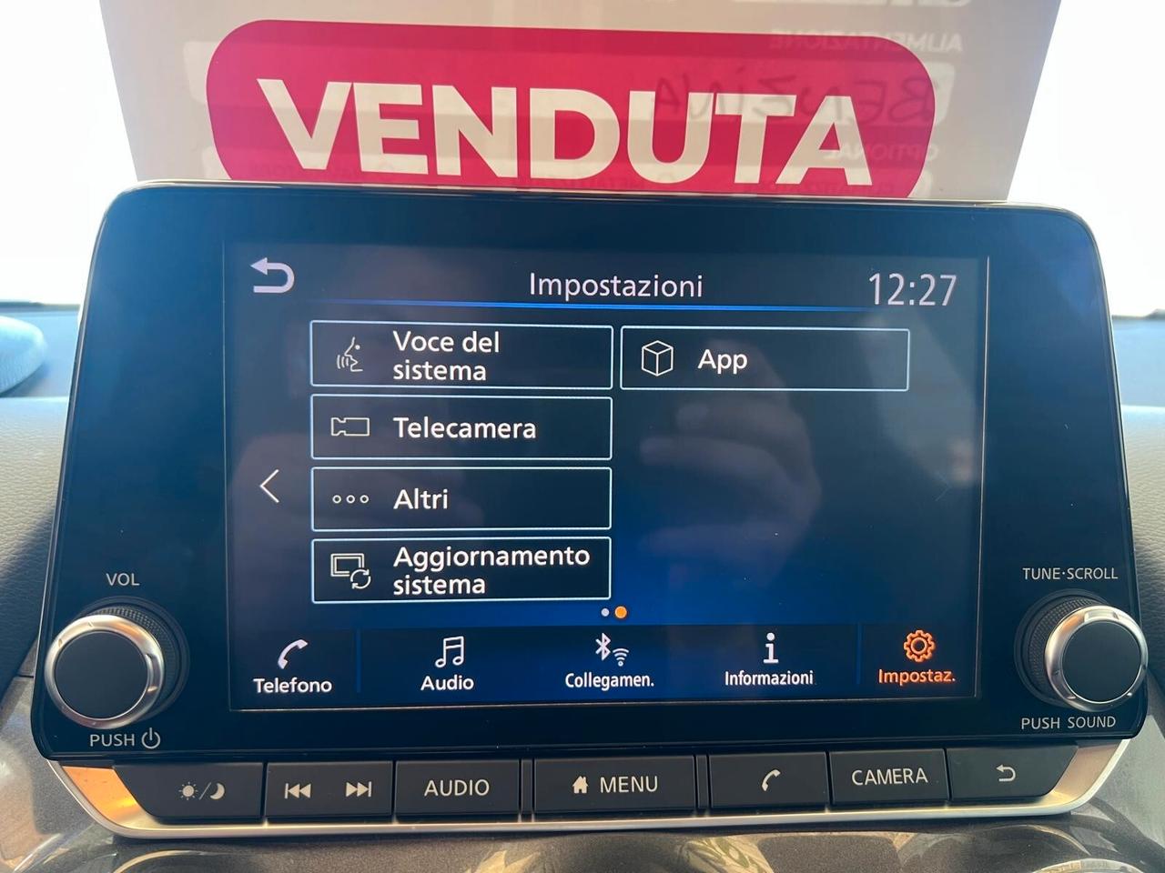 NISSAN JUKE 1.0 BENZINA 115CV AUTOMATICA