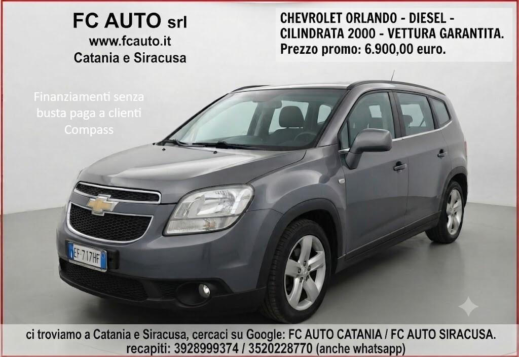 Chevrolet Orlando 2.0 Diesel 163CV - POSTI 5 2 -