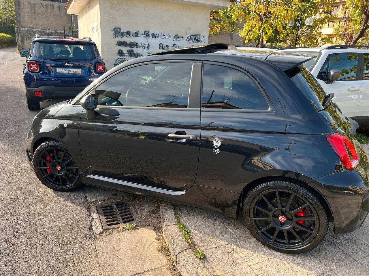 Abarth 595 1.4 Turbo T-Jet 180 CV Competizione tetto abribile sablet navi brembo