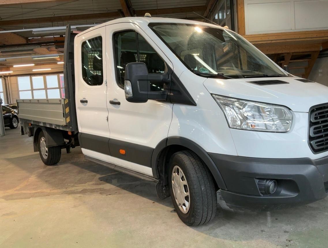 Ford Transit 2.0TDCi Doppia Cabina Cassone Cassonato 7 posti Dropside Doubke
