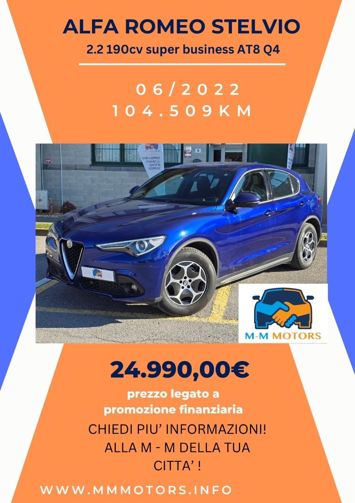 Alfa Rome Stelvio 2.2 190 cv