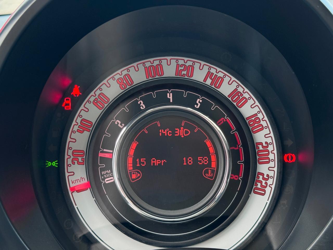 Fiat 500 1.2 Lounge *TETTO PANORAMICO*SENSORI*