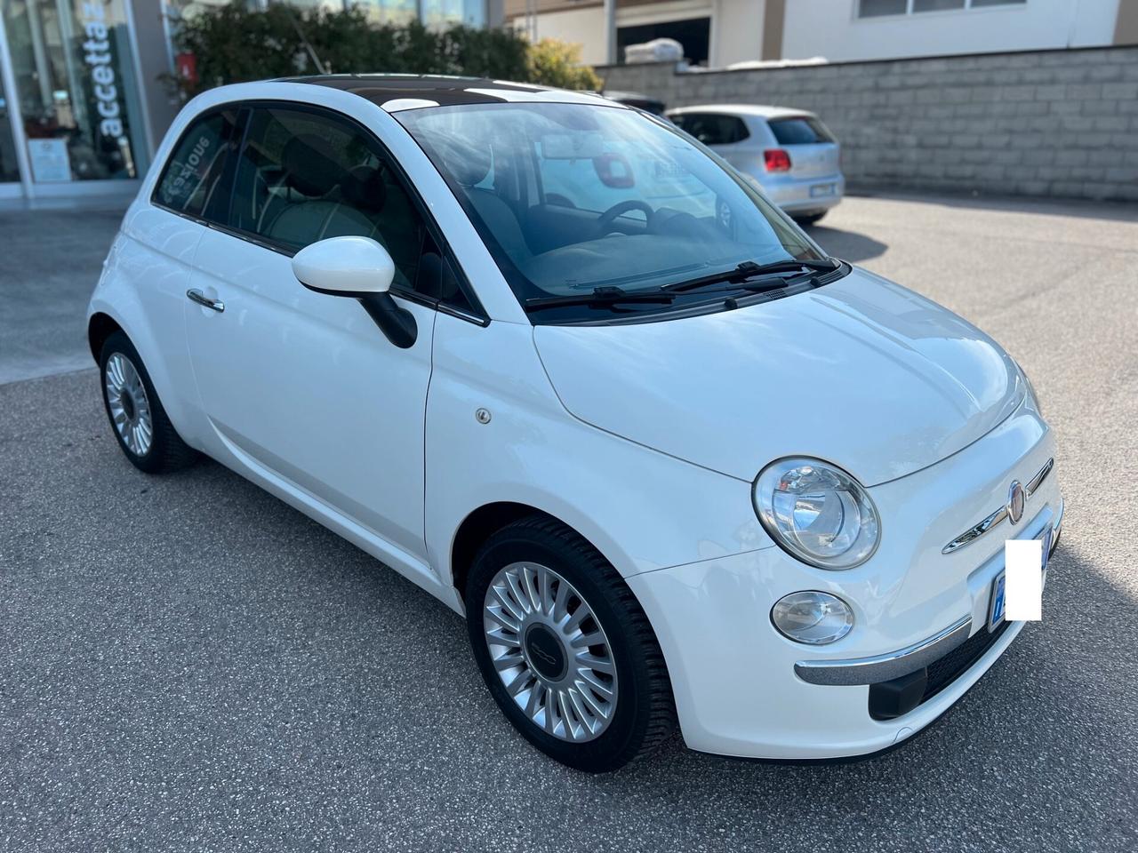 Fiat 500 1.2 Benzina 69cv Lounge TEL/CLIMA/TETTO PERFETTA!!