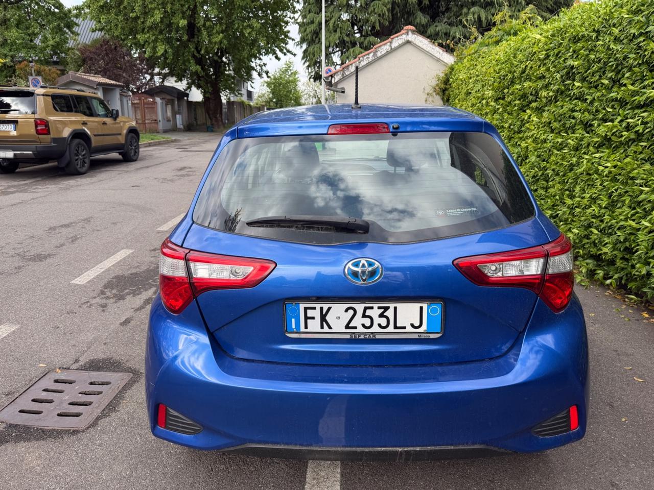 TOYOTA YARIS 1.5 BENZINA-IBRIDA AUTOMATIC EURO6B NEOPATENTATI