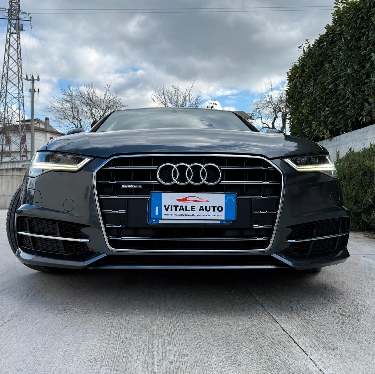 AUDI A6 AVANT 2.0 TDI 190CV S-line Plus Quattro Ultra S Tronic (Euro 6B)