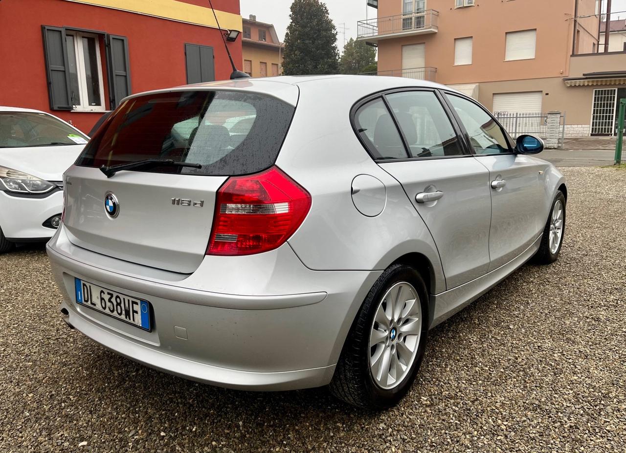 Bmw 118 118d cat 5 porte Futura DPF