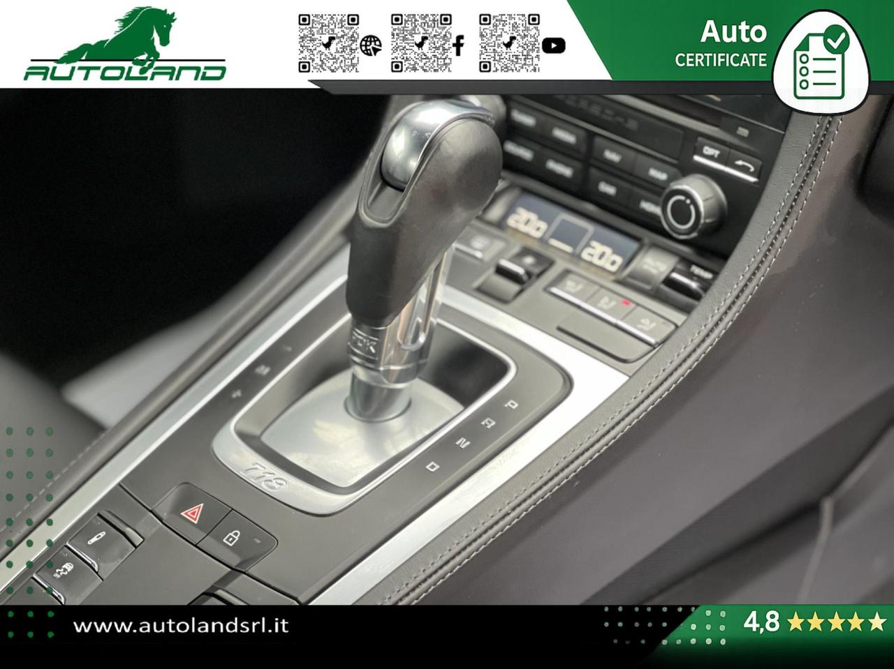 Porsche 718 Cayman 2.0 300cv pdk UNIPRO UFFICIALE