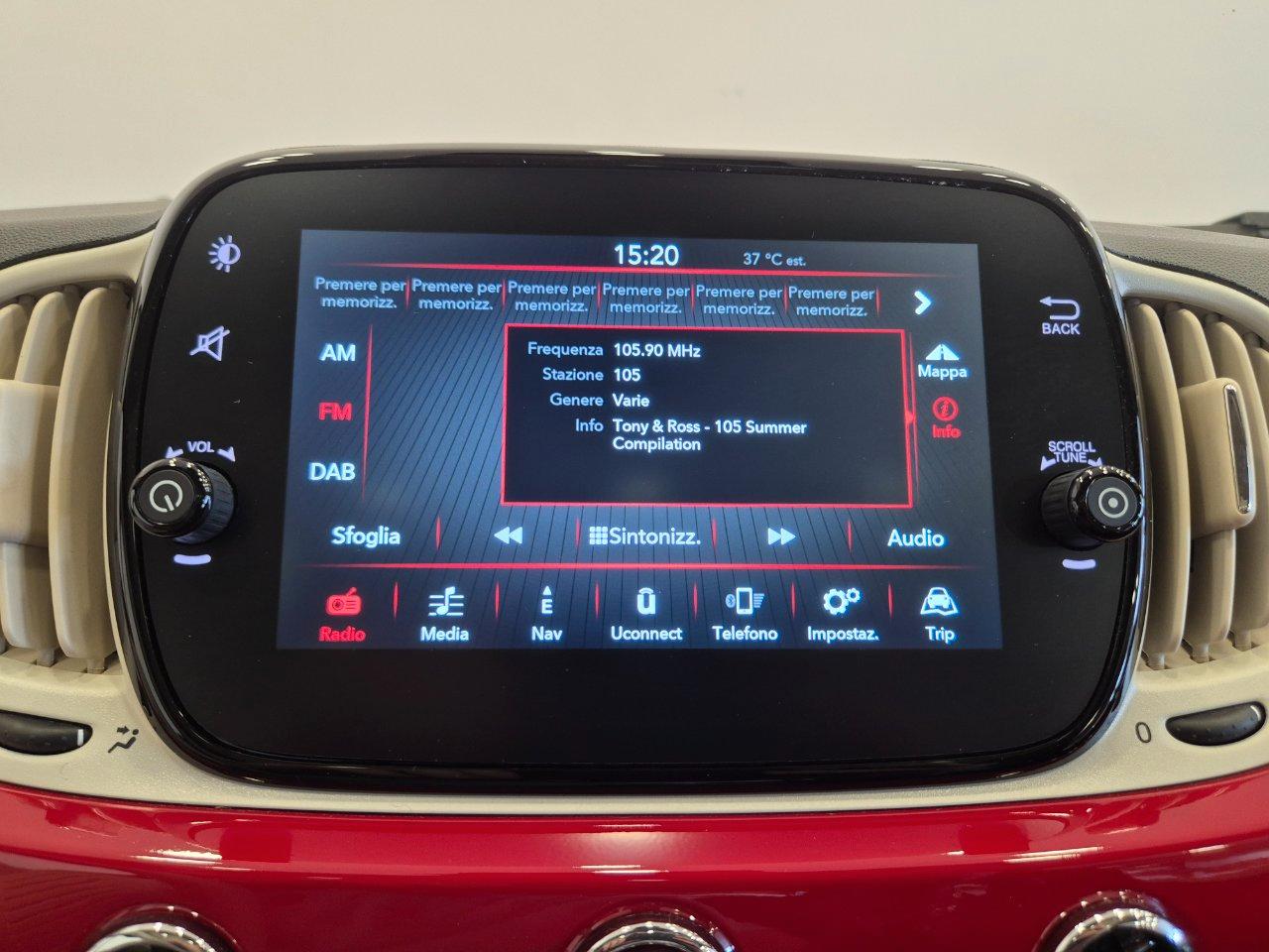 Fiat 500 1.0 hybrid Dolcevita 70cv !! PREZZO REALE !! - NEOPATENTATI - Carplay - Tetto Pano