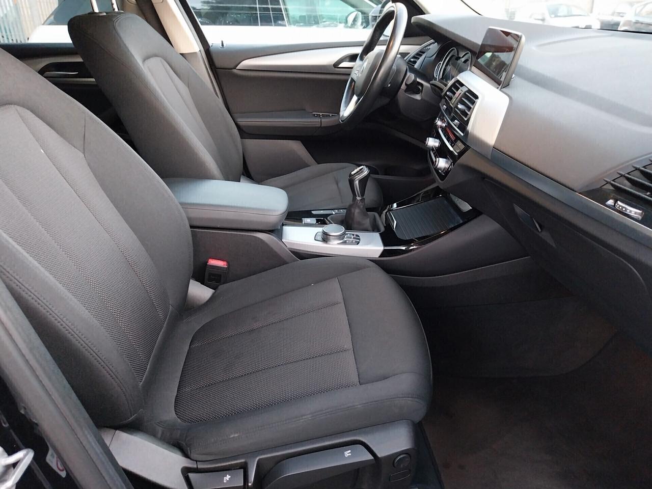 BMW X3 2.0 DIESEL CAMBIO MANUALE 2018