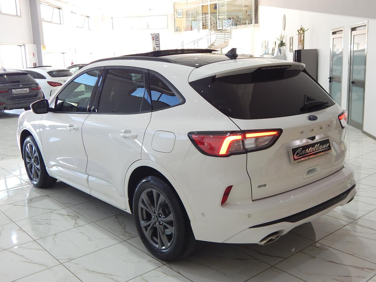 Ford Kuga 2.0 ecoblue ST-Line X awd 150cv Aut. TETTO-NAVI-PELLE-PARK-LED