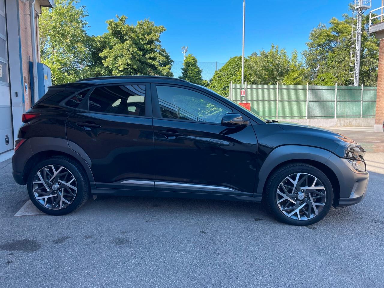 Hyundai Kona 1.6 HYBRID XLINE AUTOMATICA Safety Pack- TAGLIANDI UFFICIALI