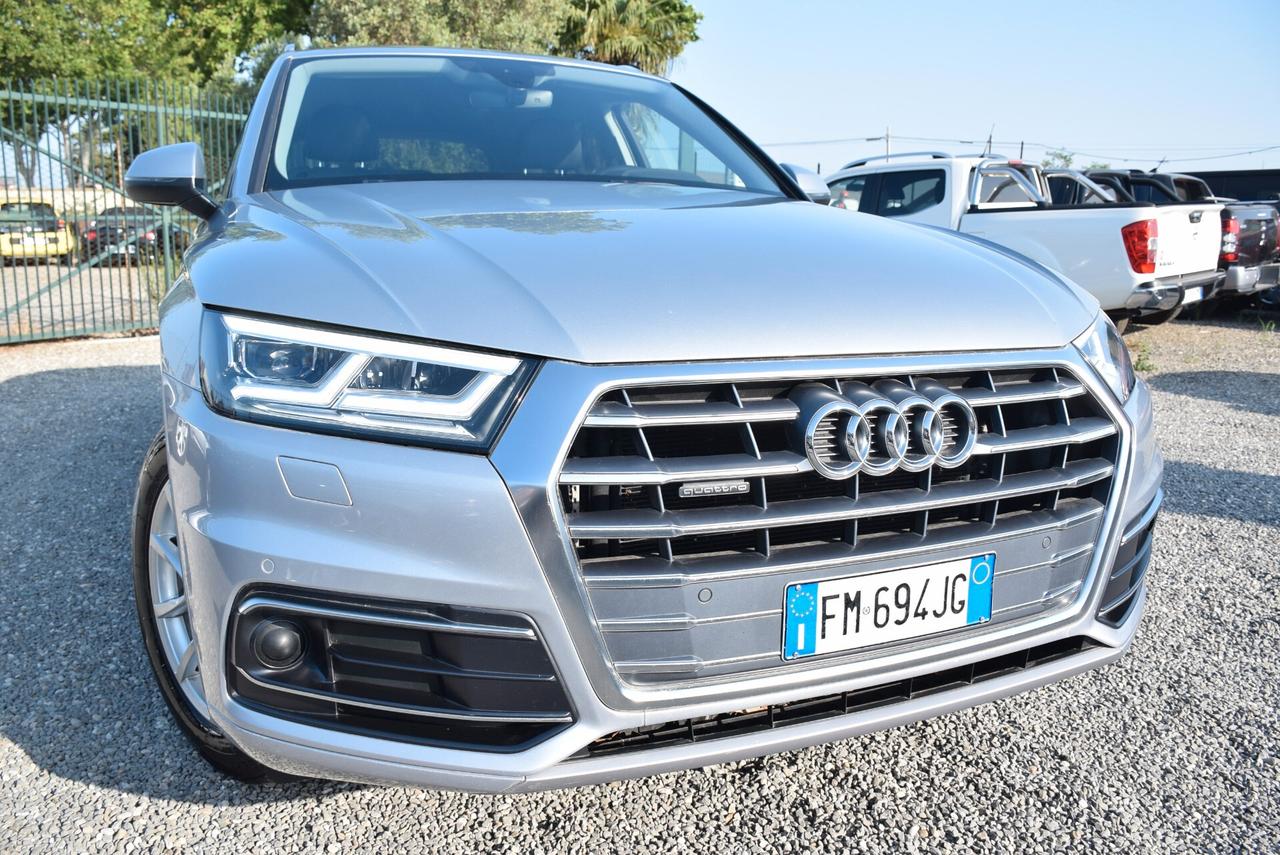 Audi Q5 4x4 2.0TDI 190CV quattro - AUTOM. S-Tronic S-LINE PLUS PACK NAVI LED ADAS SENSORI