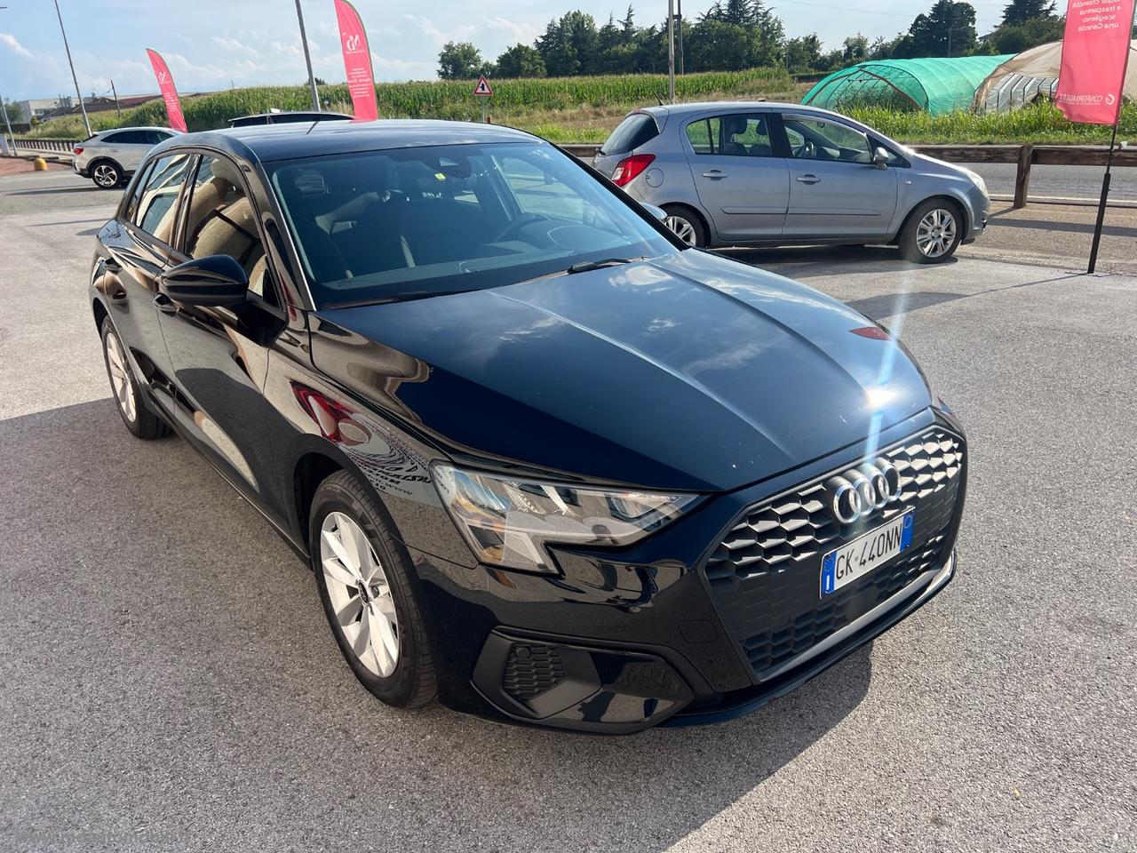 AUDI A3 SPB 30 TDI Business SOLO KM.45000 RETROCAMERA