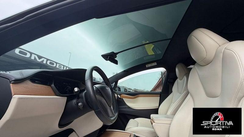 Tesla Model X UNICO PROPRIETARIO ANTICIPO 14990 EURO RATA MENSILE 487,00 EURO 100 kWh Dual Motor Long Range 4WD au