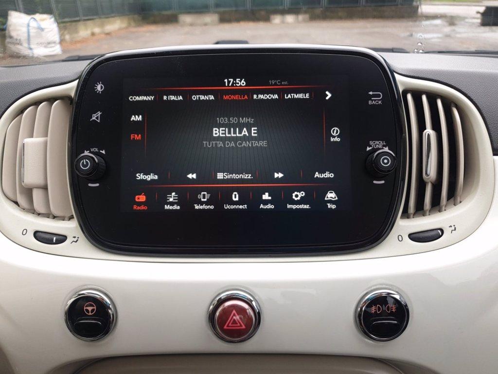 FIAT 500 1.2 lounge 69cv del 2019