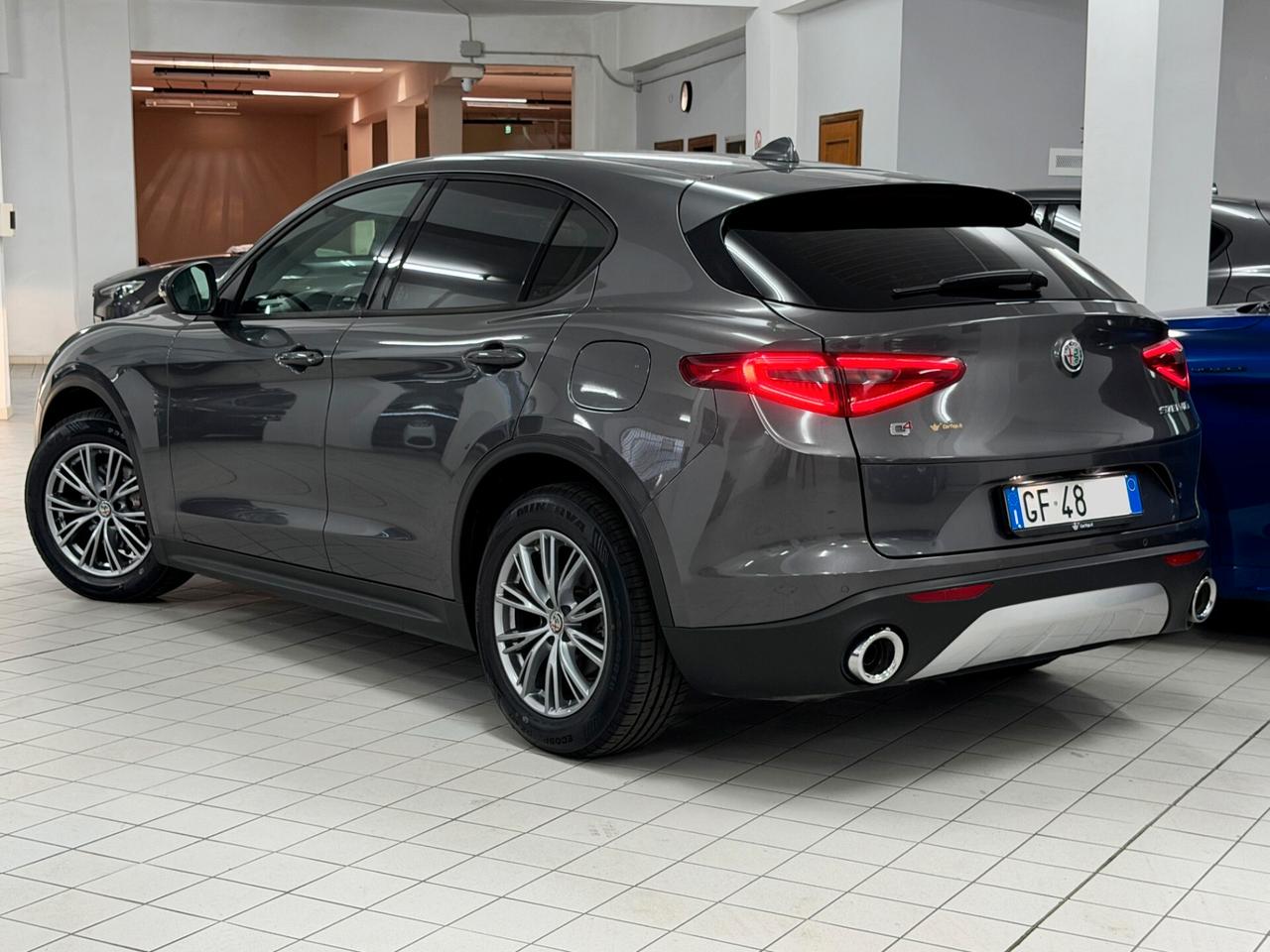 Alfa Romeo Stelvio 2.2 TD 190 CV EXECUTIVE AT8 Q4 PELLE TOTALE LIBRETTO TAGLIANDI TIMBRATO ALLARME CAMERA