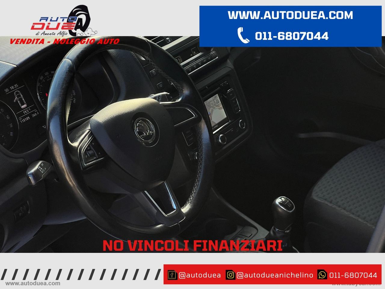 SKODA Fabia 1.6 TDI CR 90 CV 5p. Navi
